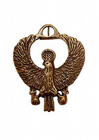 Отдается в дар Амулет металлический «Египетский королевский коршун»