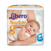 Отдается в дар Подгузники Libero Newborn 2 (3-6 кг)