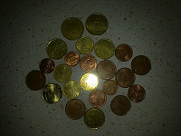 Отдается в дар Монеты евро центы.