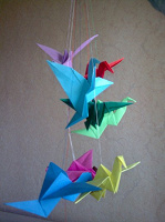 Отдается в дар Журавлики оригами