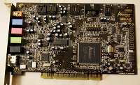 Отдается в дар Звуковая карта SB Creative Audigy, PCI SB0090