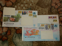 Отдается в дар Конверты с марками или марки на конвертах.