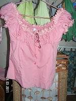 Отдается в дар Розовая блузочка
