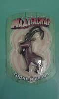 Отдается в дар Магнит на холодильник " Горный козел из мультфильма Мадагаскар"