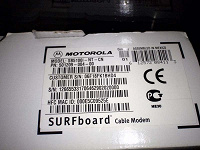 Отдается в дар Кабельный модем Motorola SURFBoard SB5100i