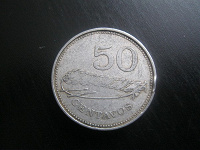 Отдается в дар Монета 50 centavos