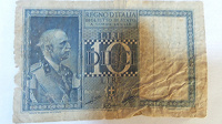 Отдается в дар Италия 1939 год 10 лир