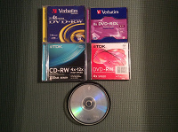 Отдается в дар Диски DVD±RW и CD-RW