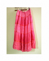 Отдается в дар Розовая юбка,94см.