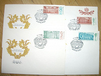 Отдается в дар конверты с марками дворцы Ленинграда кпд