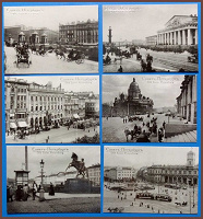 Отдается в дар Открытки с уникальными фотографиями Петербурга 1900х годов