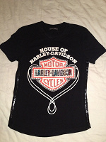 Отдается в дар Майка женская «House of Harley-Davidson»