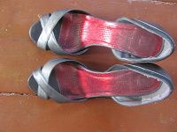 Отдается в дар мой 100дар… туфли металик 38размер из парагвая