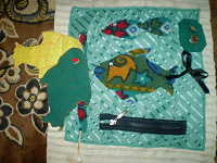 Отдается в дар коврик-развивалка «Рыбки»