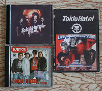 Отдается в дар Диски группы Токио Хотел Tokio Hotel