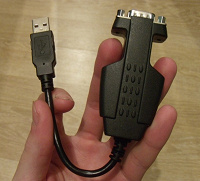Отдается в дар Переходник с USB на COM порт