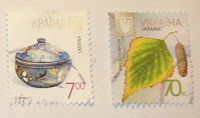 Отдается в дар Марки Украины и Канады