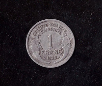 Отдается в дар 1 франк Франции