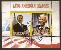 Отдается в дар Малави.Афро-Американские лидеры 2008г