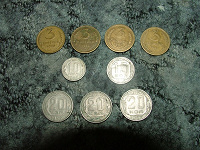 Отдается в дар Монеты СССР выпуска до 1961 года