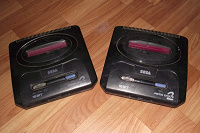 Отдается в дар Две приставки Sega Mega Drive 2 + джойстики