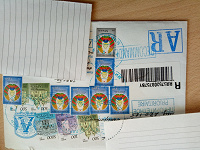 Отдается в дар марки с гашеним Беларусь