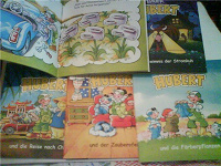 Отдается в дар Детские красочные книжки на немецком языке