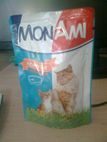 Отдается в дар Корм для кошек «Mon ami»