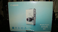 Отдается в дар фотоаппарат Canon DIGITAL IXUS 60