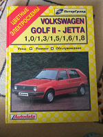 Отдается в дар Книга Volkswagen Golf II. Jetta &Scirocco 1982-1991