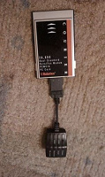 Отдается в дар Факс-модем на 28,800 PC Card типа II PCMCIA + телефонный кабель самоскручивающийся.