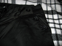 Отдается в дар Чёрные прямые брюки H&M