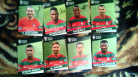 Отдается в дар 8 открыток с автографами футболистов