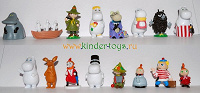 Отдается в дар Игрушки из шоколадных яиц «Moomin»