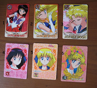 Отдается в дар Карточки Sailor Moon Bandai — 2