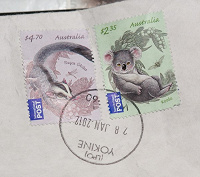 Отдается в дар Почтовые марки иностранные