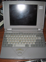 Отдается в дар Ноутбук Toshiba T2110 б/у, ч/б