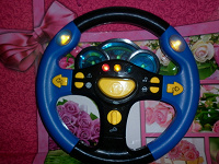 Отдается в дар Руль «Юный водитель» для мальчика интерактивная обучающая игрушка