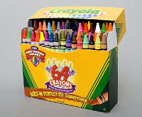 Отдается в дар восковые мелки Crayons