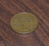 Отдается в дар Монетка Чехия