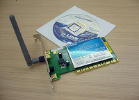 Отдается в дар Wi-Fi PCI-плата D-Link DWL-G510