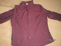 Отдается в дар блузка бордовая