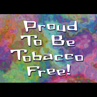 Отдается в дар Значок Proud to be tobacco free