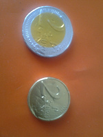 Отдается в дар Два сладких евро