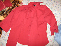 Отдается в дар Рубашка красная