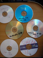 Отдается в дар Кучка CD и DVD дисков