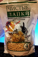 Отдается в дар древесный наполнитель для грызунов. почти половина.