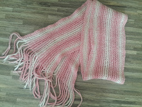 Отдается в дар Розовый шарф