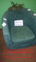 Отдается в дар низкое мягкое кресло ikea икеа для дачи