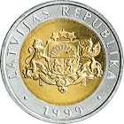 Отдается в дар латвийские монетки